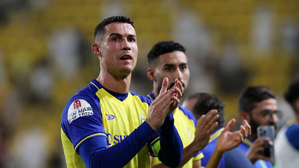 Cristiano Ronaldo destacó el nivel de la liga saudí tras ser goleado por el Celta de Vigo. Foto: Reuters.