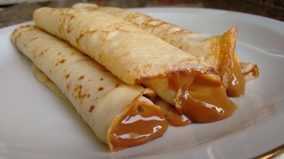 Cómo aprovechar la oferta especial de panqueques con dulce de leche a solo $10. Foto: captura video.