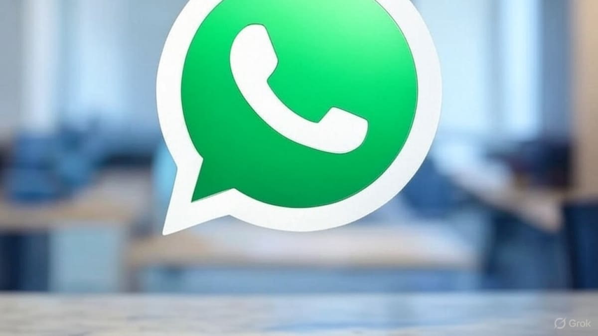 WhatsApp. Foto: X/Grok.