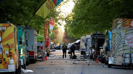 El atropello masivo en Vancouver que dejó 11 muertos. Foto: Reuters/Carlos Osorio.