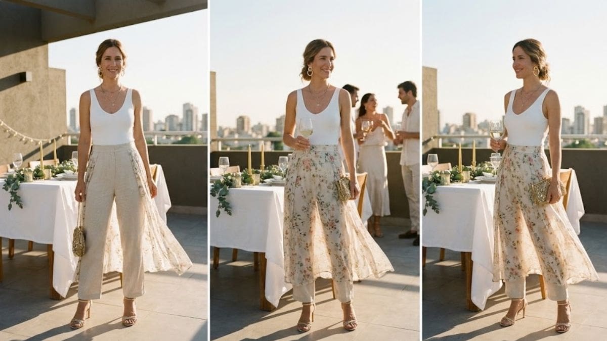 Lograr un look elegante y, al mismo tiempo, sobrevivir a las altas temperaturas de diciembre.