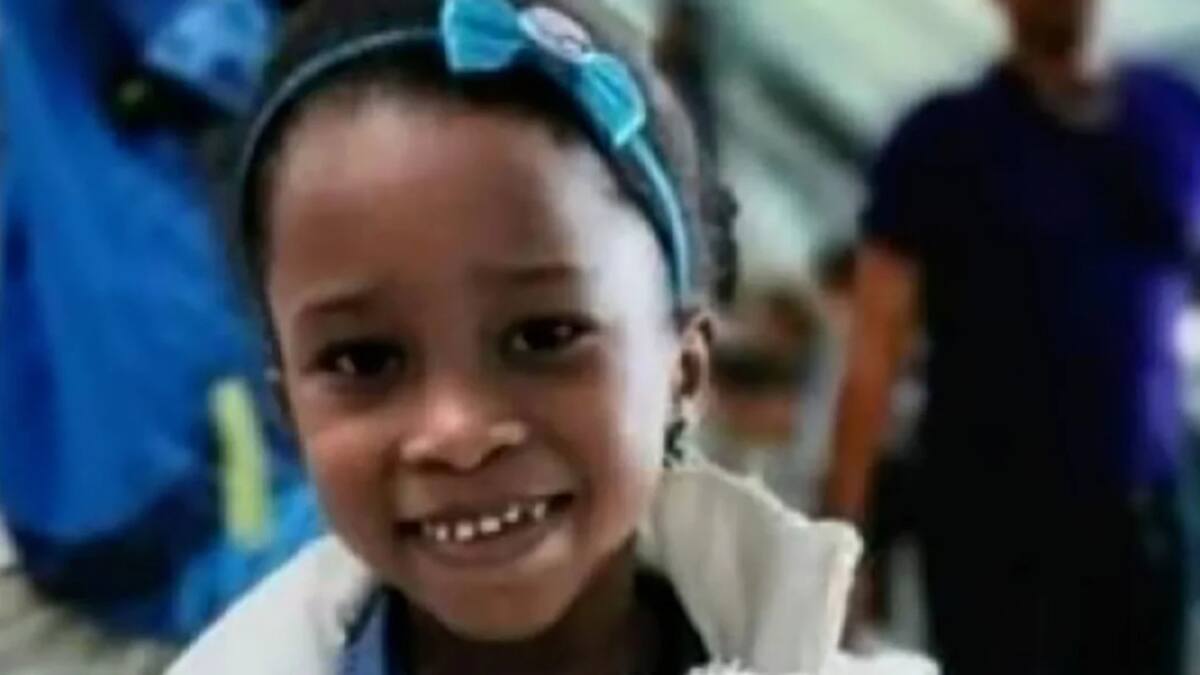 Anadith Danay Reyes Alvarez, niña migrante. Foto: gentileza CNN.