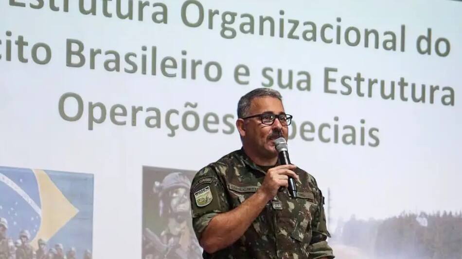 Bernardo Romão Corrêa Neto, el coronel detenido por actos antidemocráticos. Foto: Gentileza Agencia Brasil.
