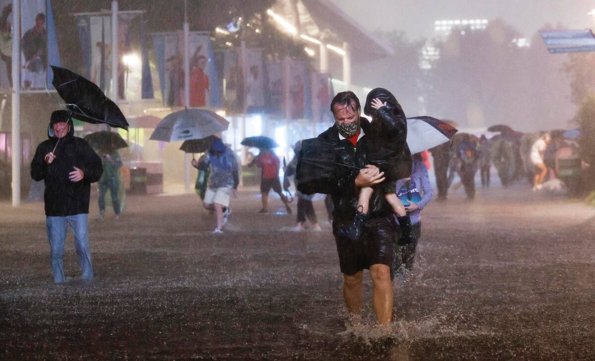 Inundaciones en Estados Unidos.