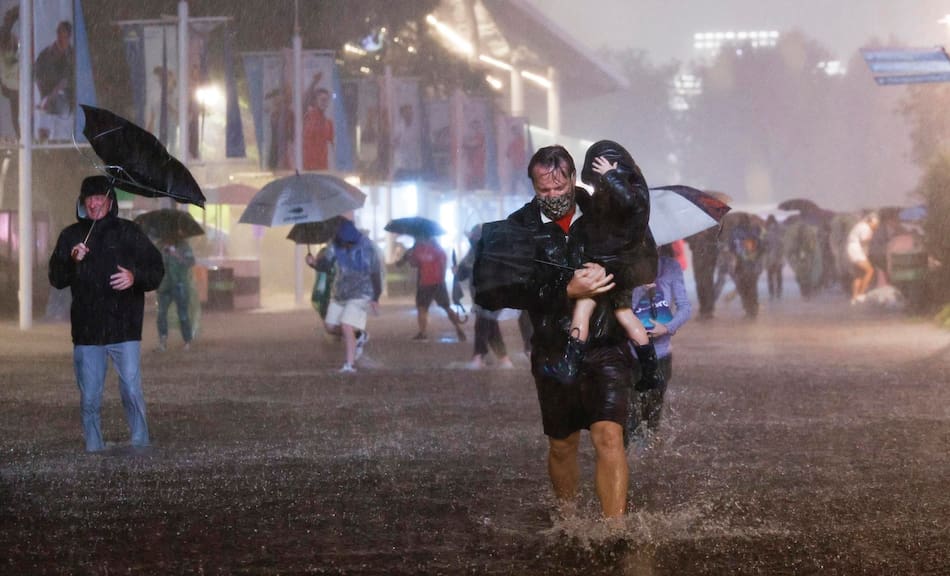 Inundaciones en Estados Unidos.