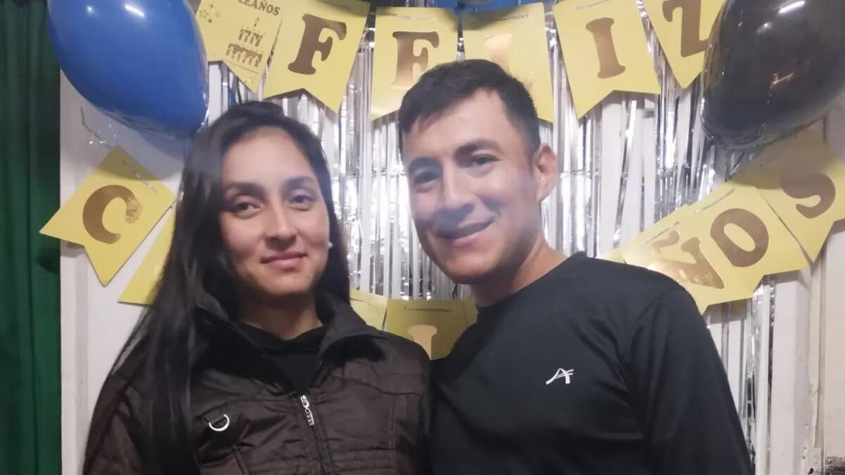 Jessica García y Luis Giménez. Foto: Facebook
