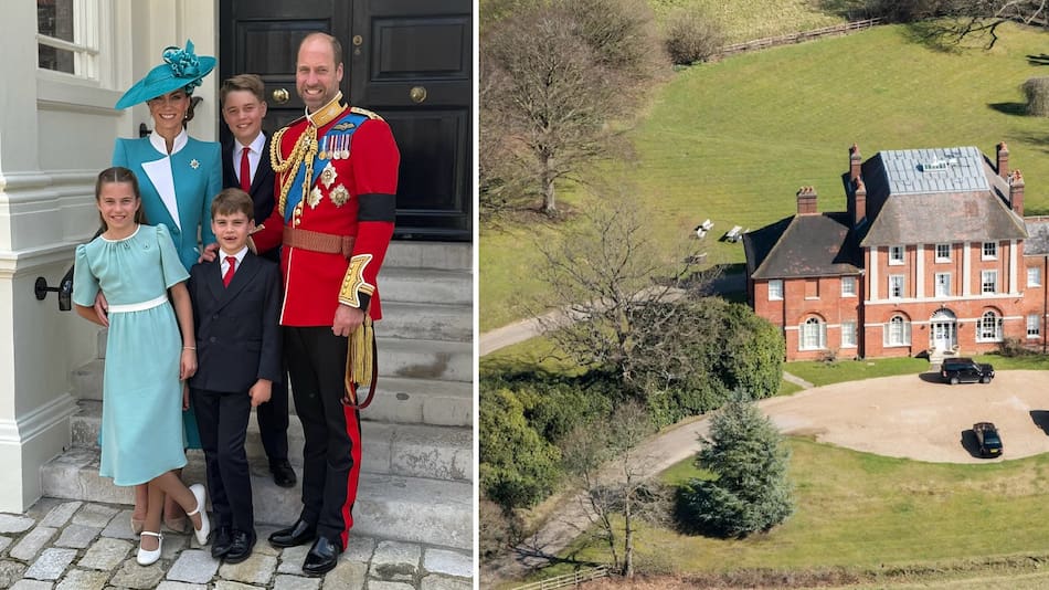 La nueva residencia de Kate Middleton y el príncipe William.