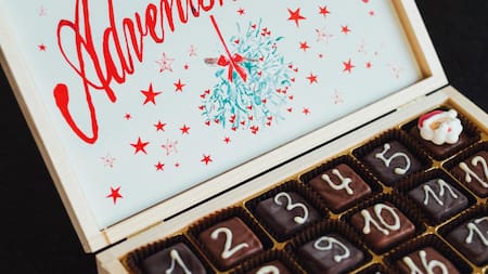 Calendario de adviento. Foto: Pexels.