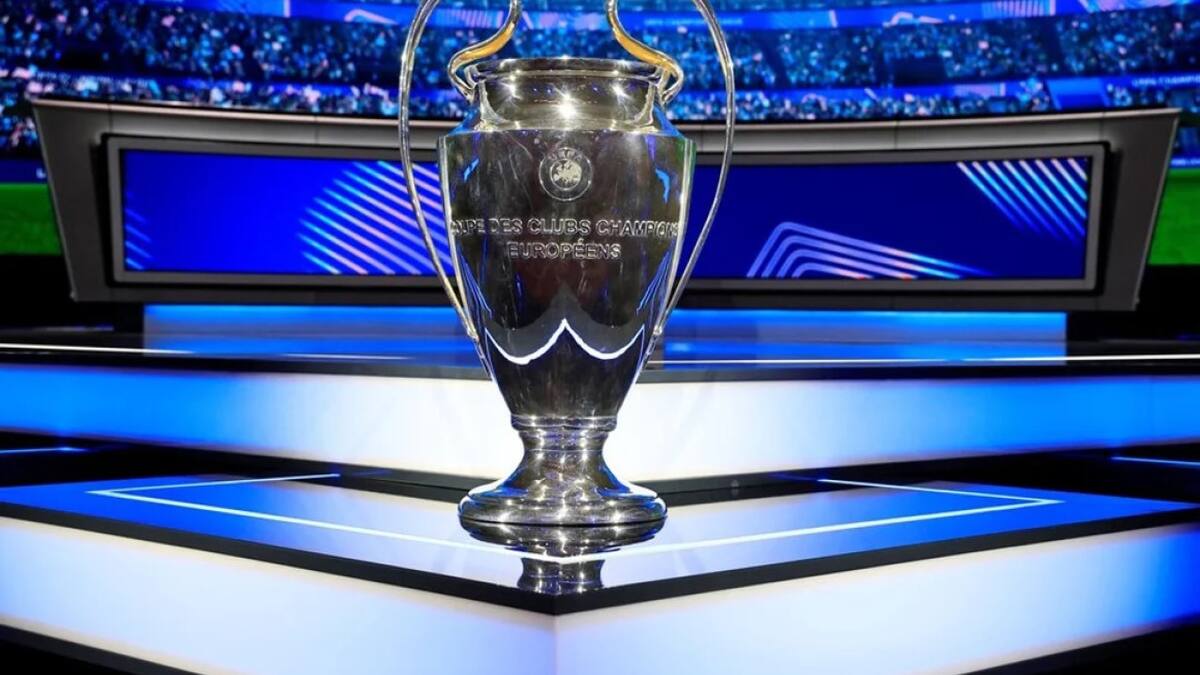 Trofeo de la Champions League. Foto: NA.