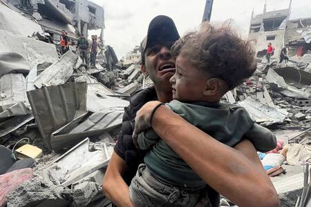 La OMS tildó de "abominación" la situación en la Franja de Gaza. Foto: Reuters