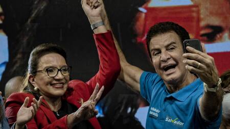 Xiomara Castro, presidente de Honduras. Reuters.