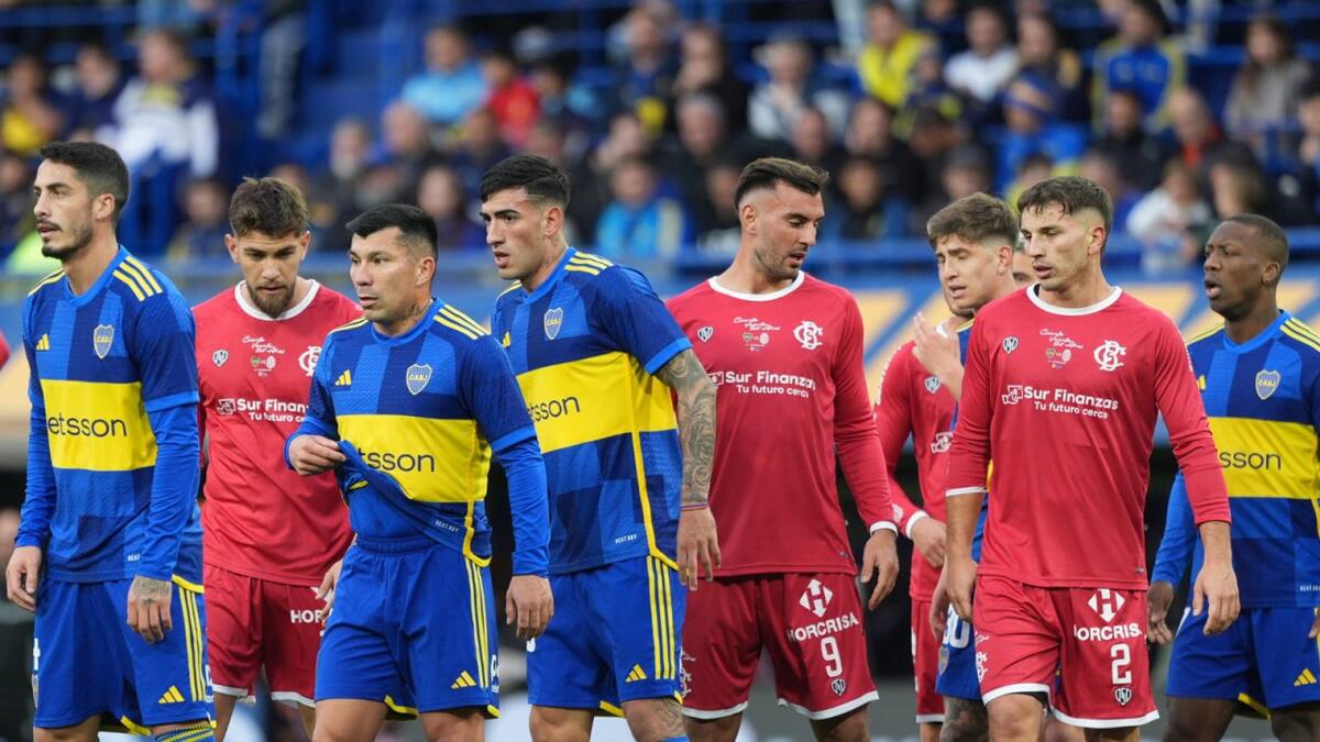 Boca vs Barracas Central. Foto: X @barracascentral