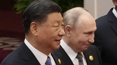Xi Jinping y Vladimir Putin. Foto: EFE.