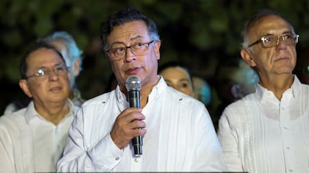 Gustavo Petro, presidente de Colombia. Foto: Reuters/Marckinson Pierre