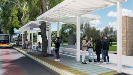 El Trambus transforma la Ciudad de Buenos Aires: dónde estarán las paradas inteligentes con casilleros y puntos de carga eléctrica