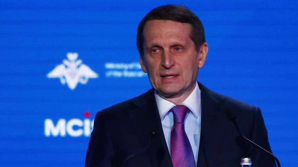 Sergei Naryshkin, jefe del servicio de inteligencia exterior ruso SVR. Foto: Reuters.