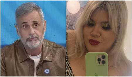 Jorge Rial y Morena Rial. Fotos: captura.