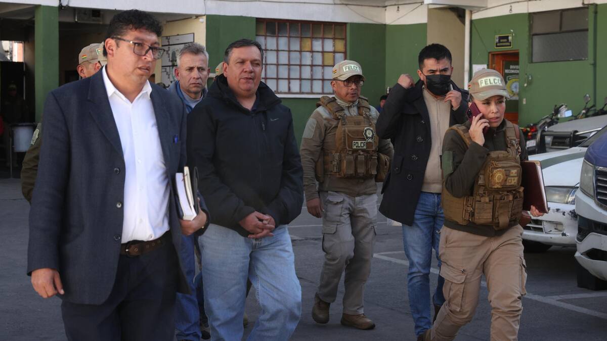 Marcelo Zegarra, uno de los militares arrestados por el intento golpe de Estado en Bolivia. Foto: EFE