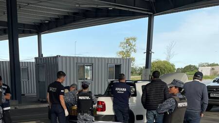 Operativo Aduana en la frontera con Uruguay