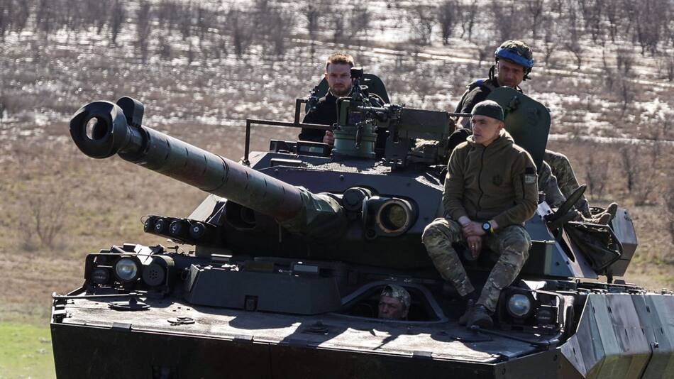 Infantes de la Marina ucraniana. Foto: Reuters.