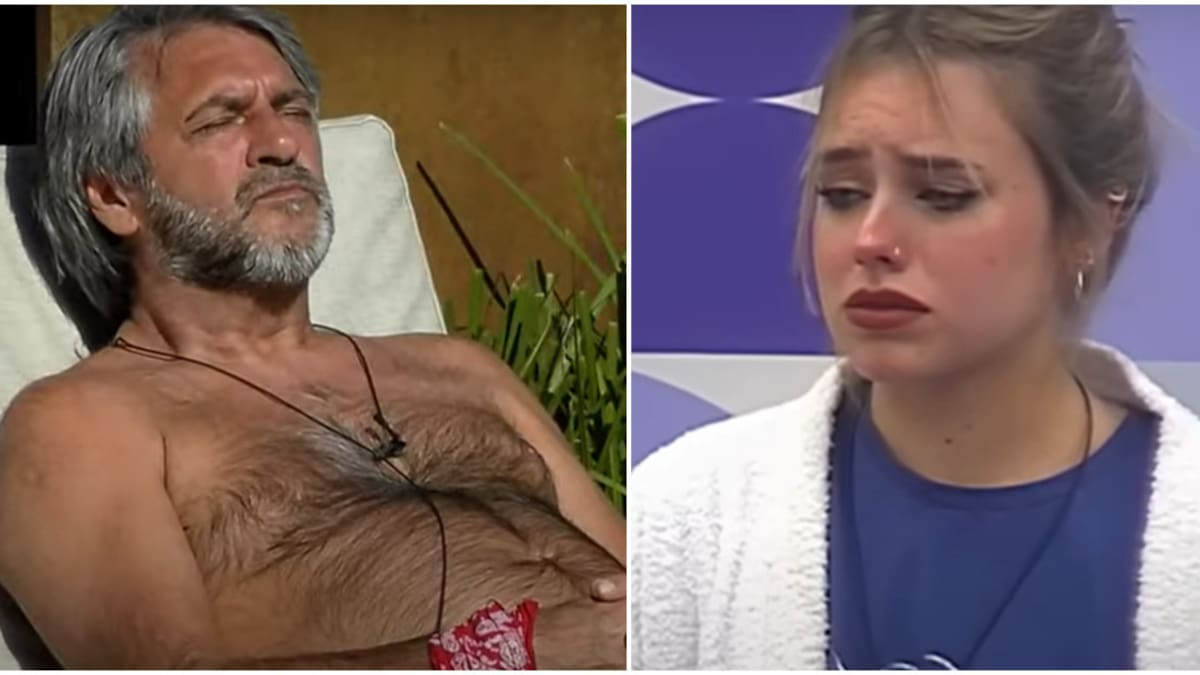 Darío y Coti Romero de Gran Hermano. Fotos: captura Telefe.