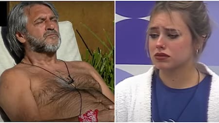 Darío y Coti Romero de Gran Hermano. Fotos: captura Telefe.