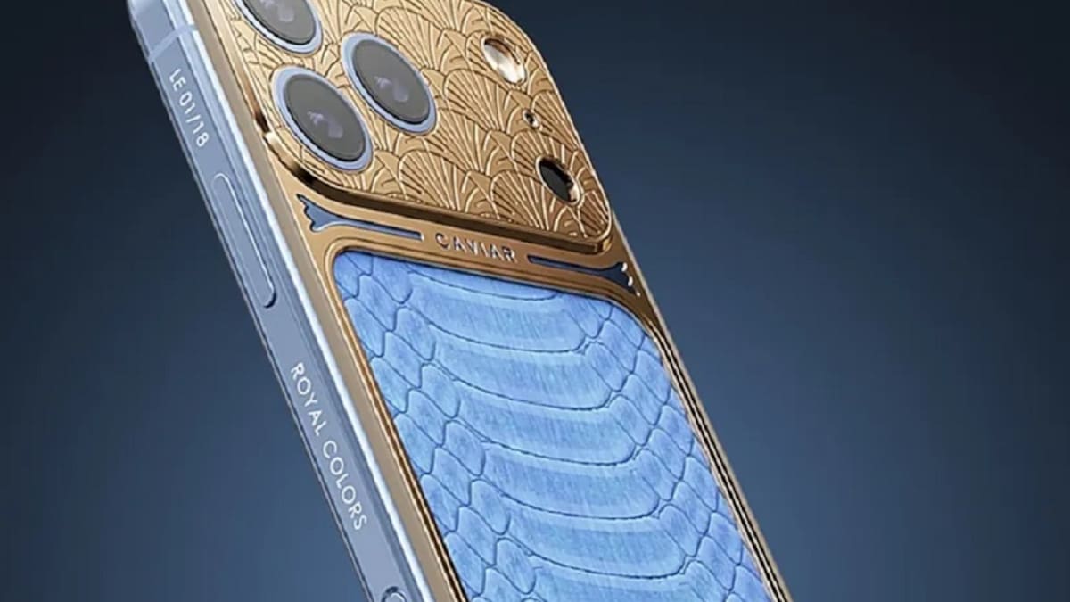El exclusivo y lujoso iPhone 18 Pro de la colección Royal Colors.