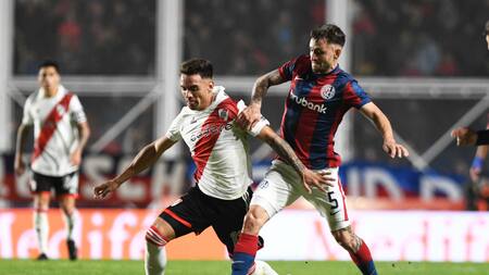 San Lorenzo vs River Plate. Foto: Télam.