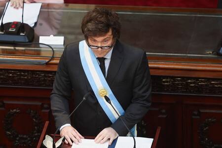 Javier Milei, sesiones ordinarias. Foto: Reuters
