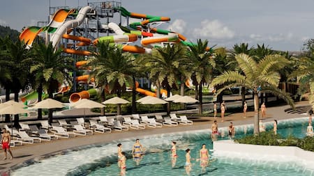 Infinito Water Park, el parque acuático más grande de la Argentina.