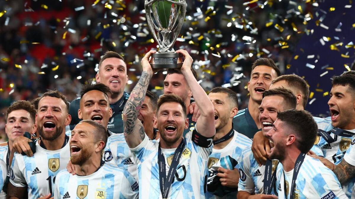 Finalissima, Argentina vs. Italia. Foto: REUTERS.