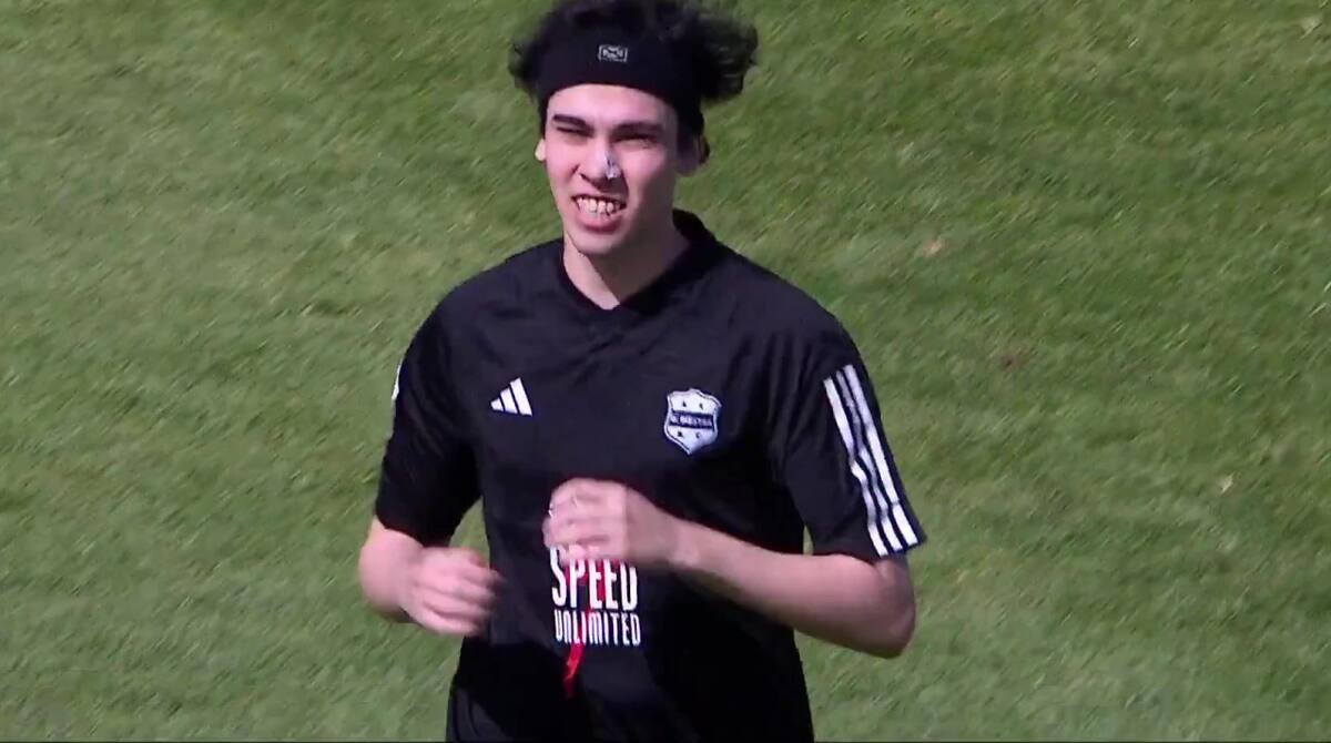 Spreen debutó en Deportivo Riestra. Foto: captura de video
