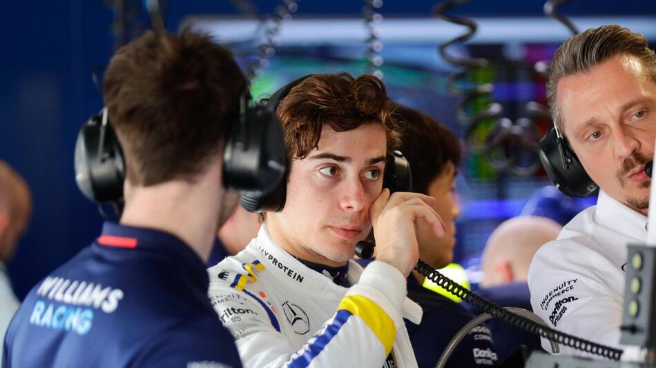 Franco Colapinto en el GP de San Pablo. Foto: EFE
