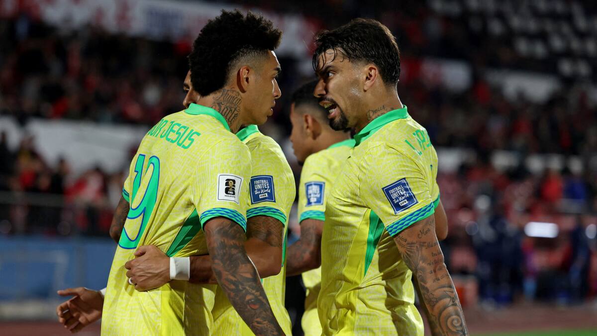Selección de Brasil en las Eliminatorias. Foto: REUTERS.