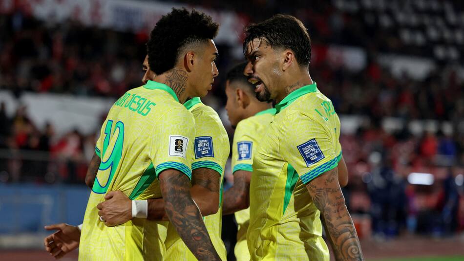Selección de Brasil en las Eliminatorias. Foto: REUTERS.