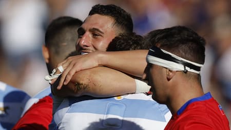 Mundial de Rugby Francia 2023, Los Pumas vs. Chile. Foto: REUTERS.