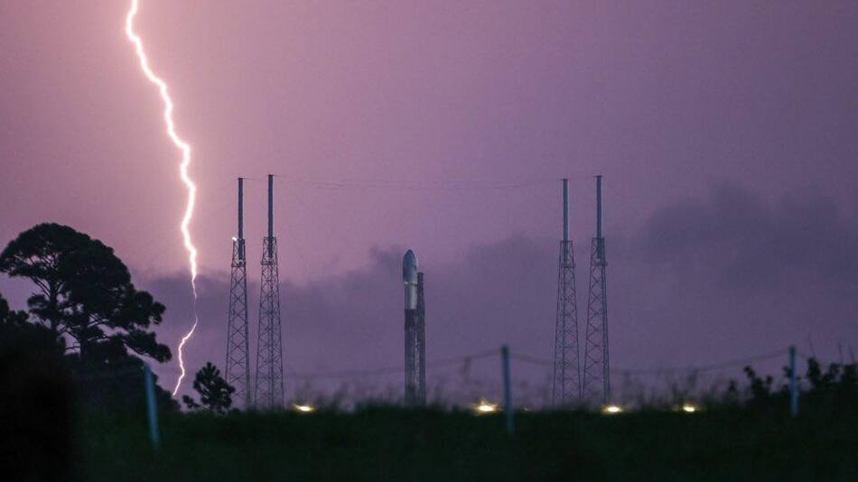 Lanzadera espacial SAOCOM 1B desde cabo Cañaveral