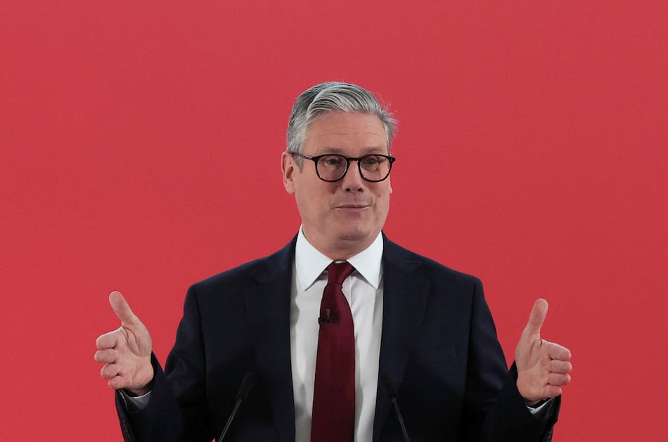 Keir Starmer, candidato laborista en Reino Unido. Foto: Reuters.