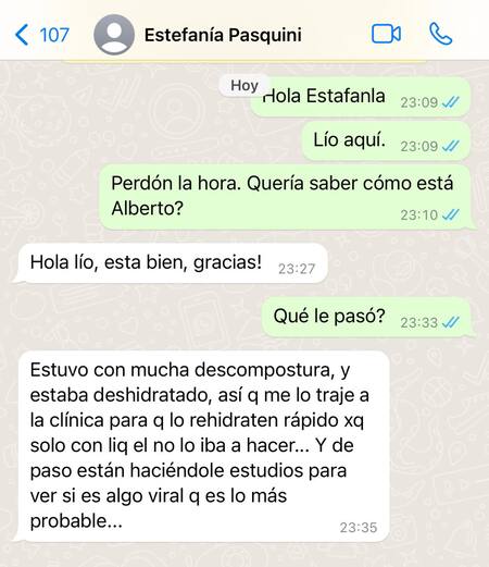 Detalles de la salud de Alberto Cormillot. Foto: Twitter LioPecoraro.