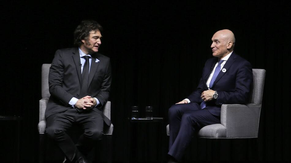 Javier Milei y José Luis Espert.