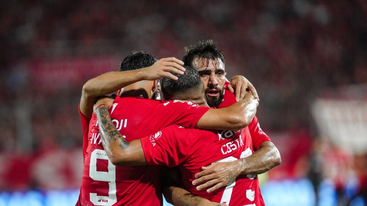 Independiente vs. Argentinos Juniors. Foto: Télam.