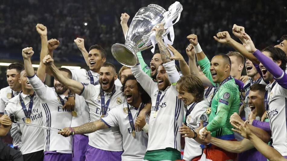 Festejo de Real Madrid campeón de Champions League (Reuters)