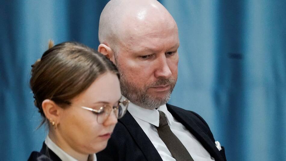 Neonazi noruego demanda al Estado. Foto: Reuters.