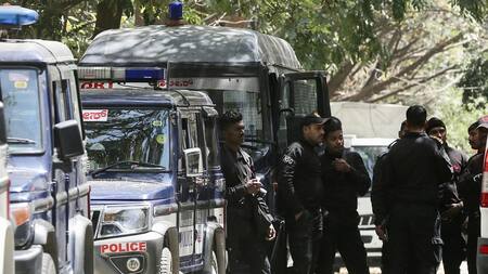 Policía de la India. Foto: EFE.