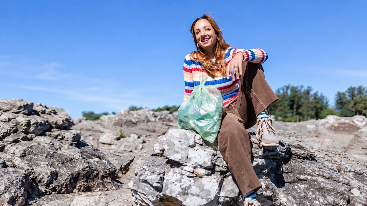 Josefina Diez, la emprendedora de Mar del Plata que recicla plástico.