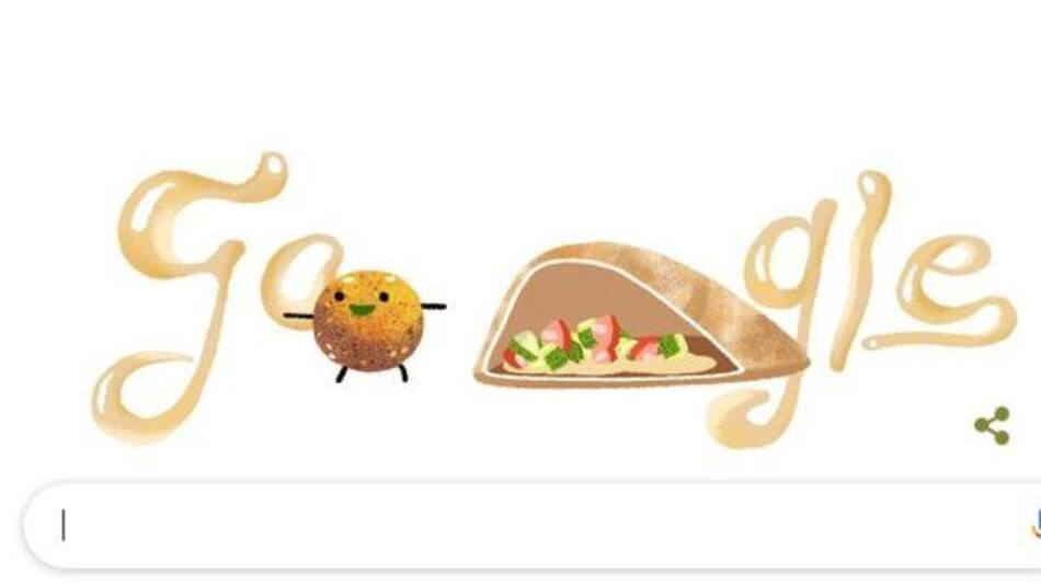 Google homenaje con su doodle al Falafel