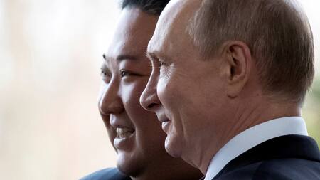 Putin y Kim Jong-Un. Foto: Reuters.