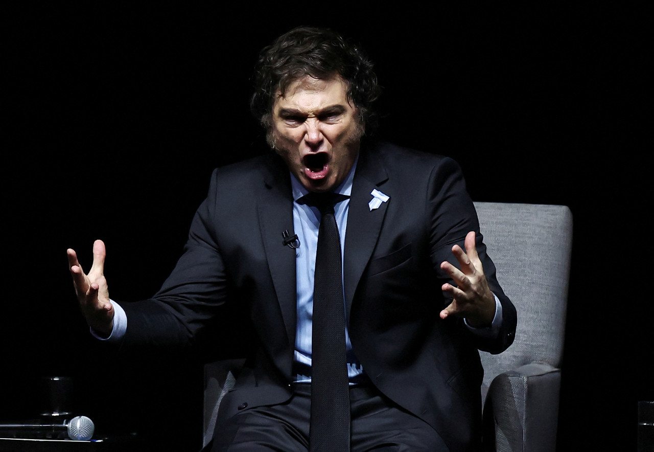 Javier Milei, presidente argentino. Foto: Reuters.