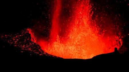 Volcan de La Palma, España. Reuters.