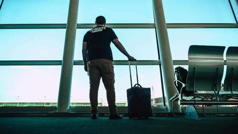 Valijas en aeropuertos.